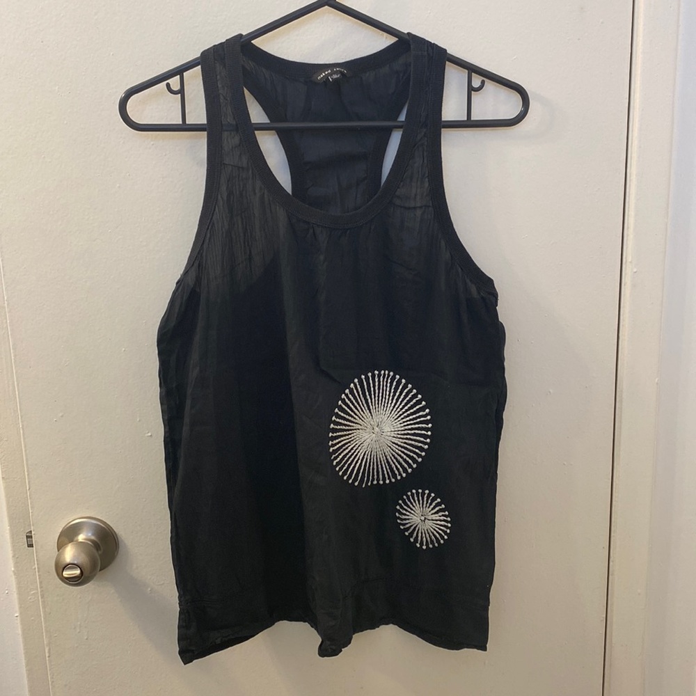 Black tank blouse